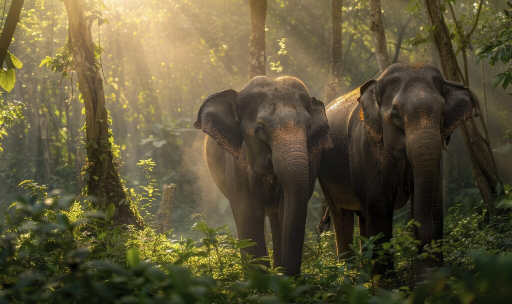 Elephants in Sri Lanka